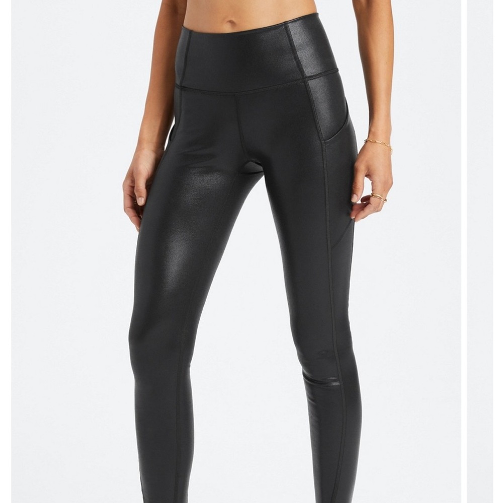 Sold Out - Black Metallic Shine- leggings. Yoga or Sofa.